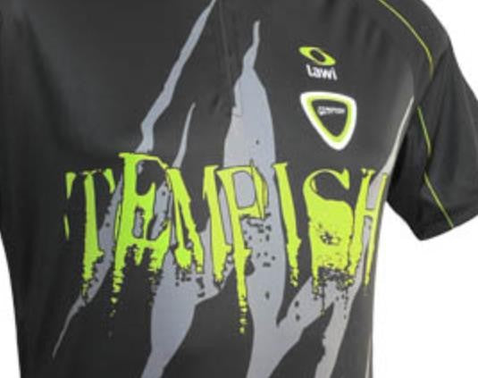 Maglia sportiva, t-shirt da uomo per inline e ciclismo, Tempish S-XL con 3 tasche